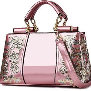 Patent Leather Fashion Handbags
